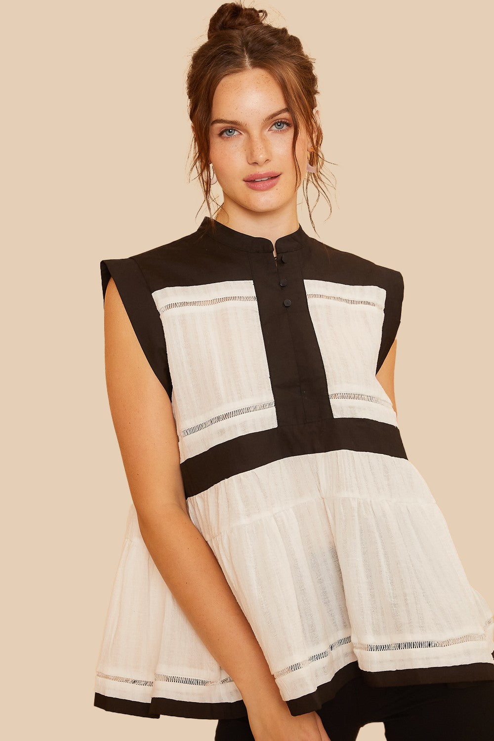 Black and White Top