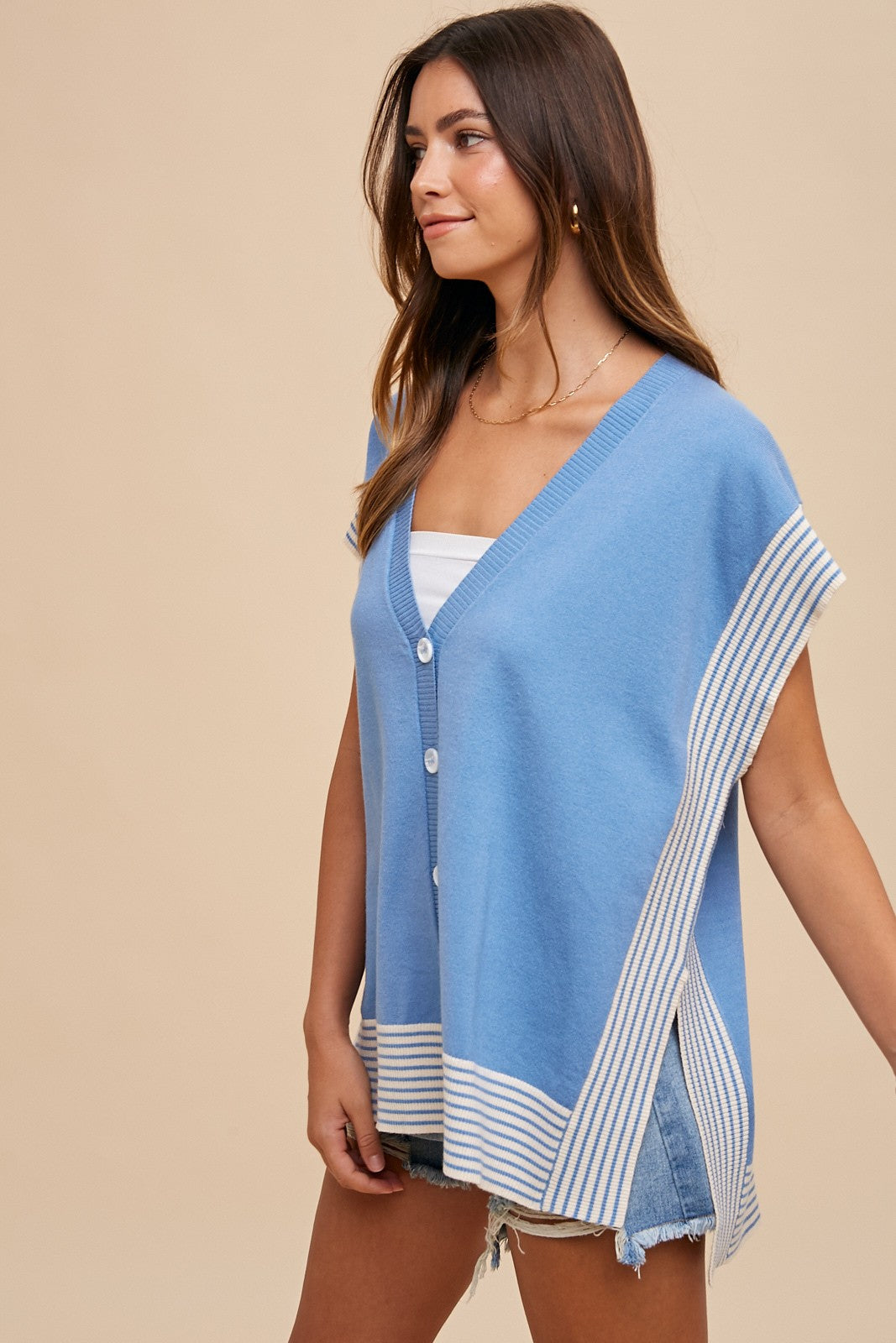 Blue Sweater Vest