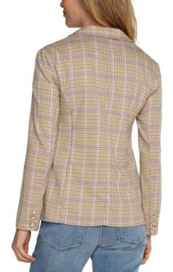 Checked Blazer