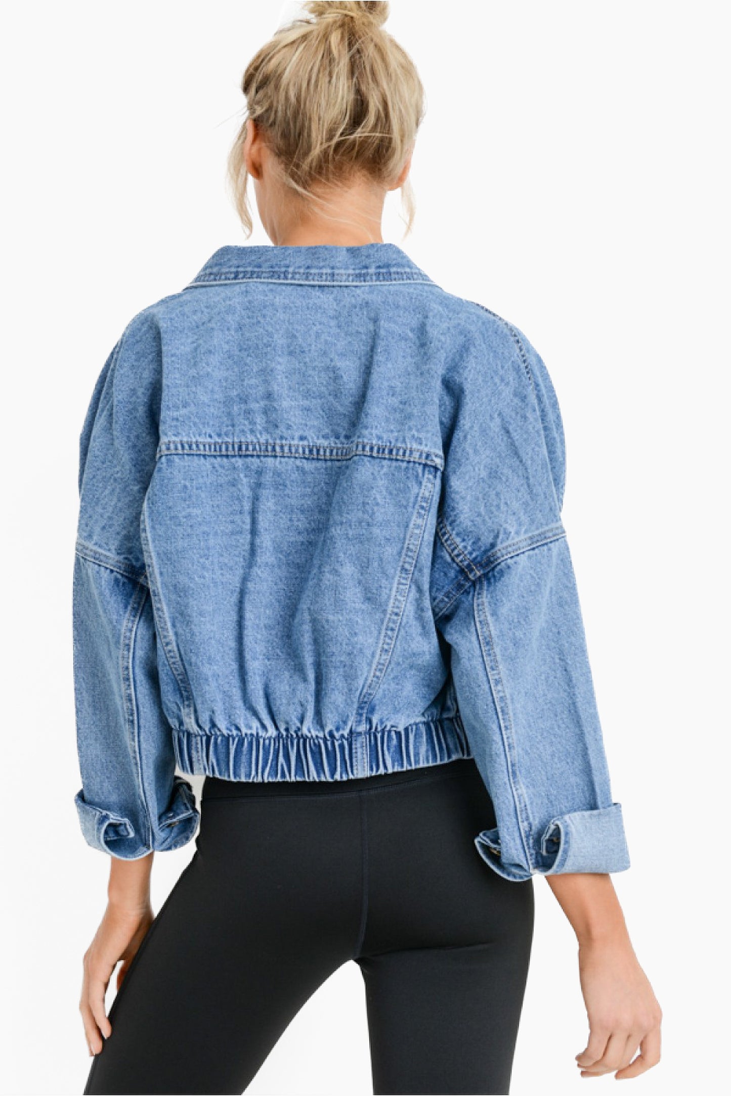 Denim Crop Jacket