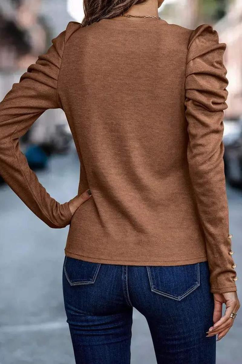 Gigot Sleeve Shirt