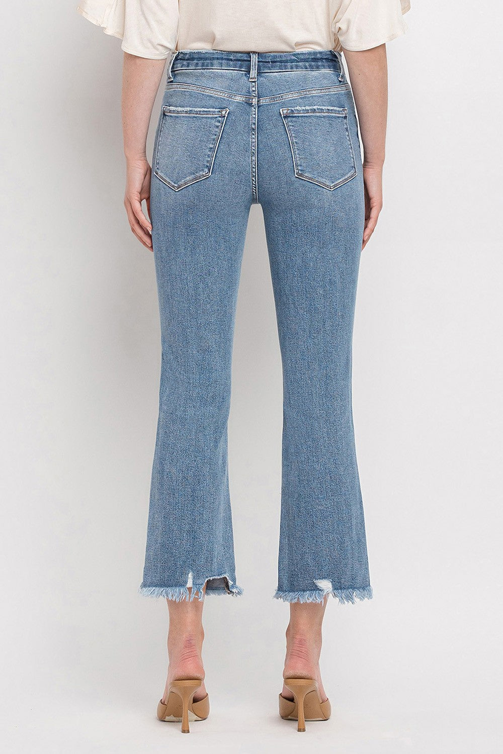 High Rise Crop Jean