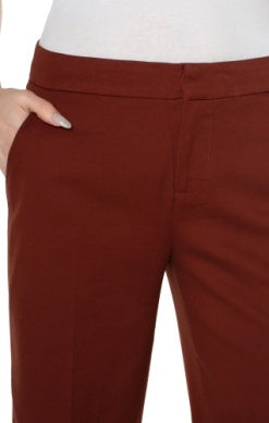 Wide Leg Ankle Trouser