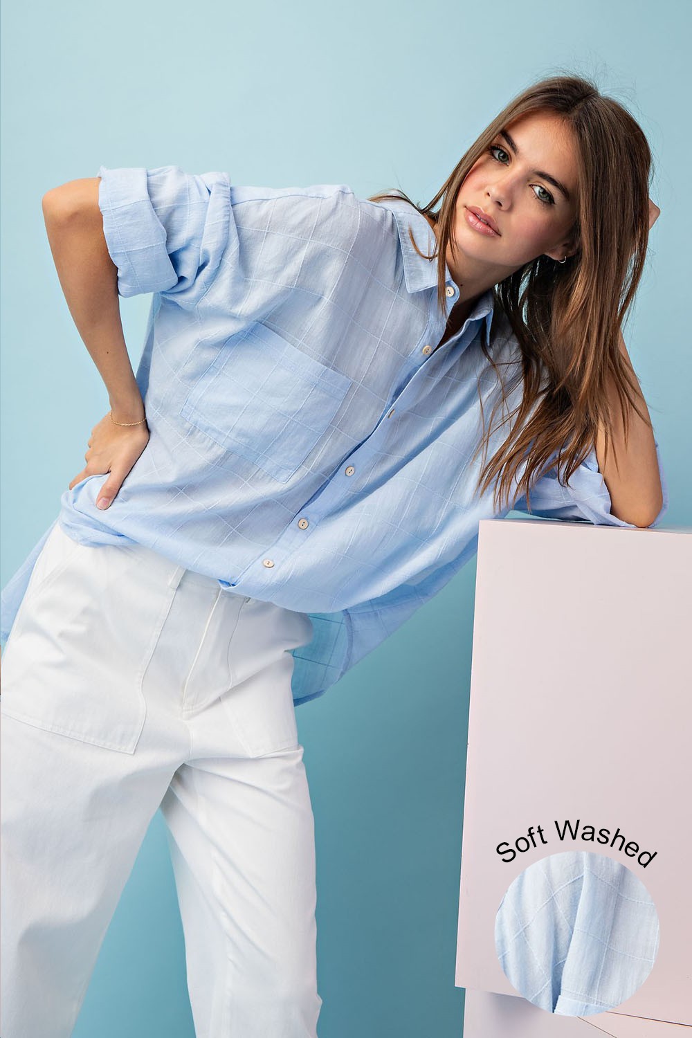 Periwinkle Shirt