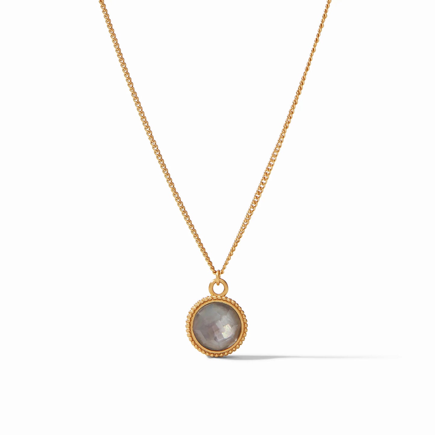 Fleur-de-Lis Solitaire Necklace