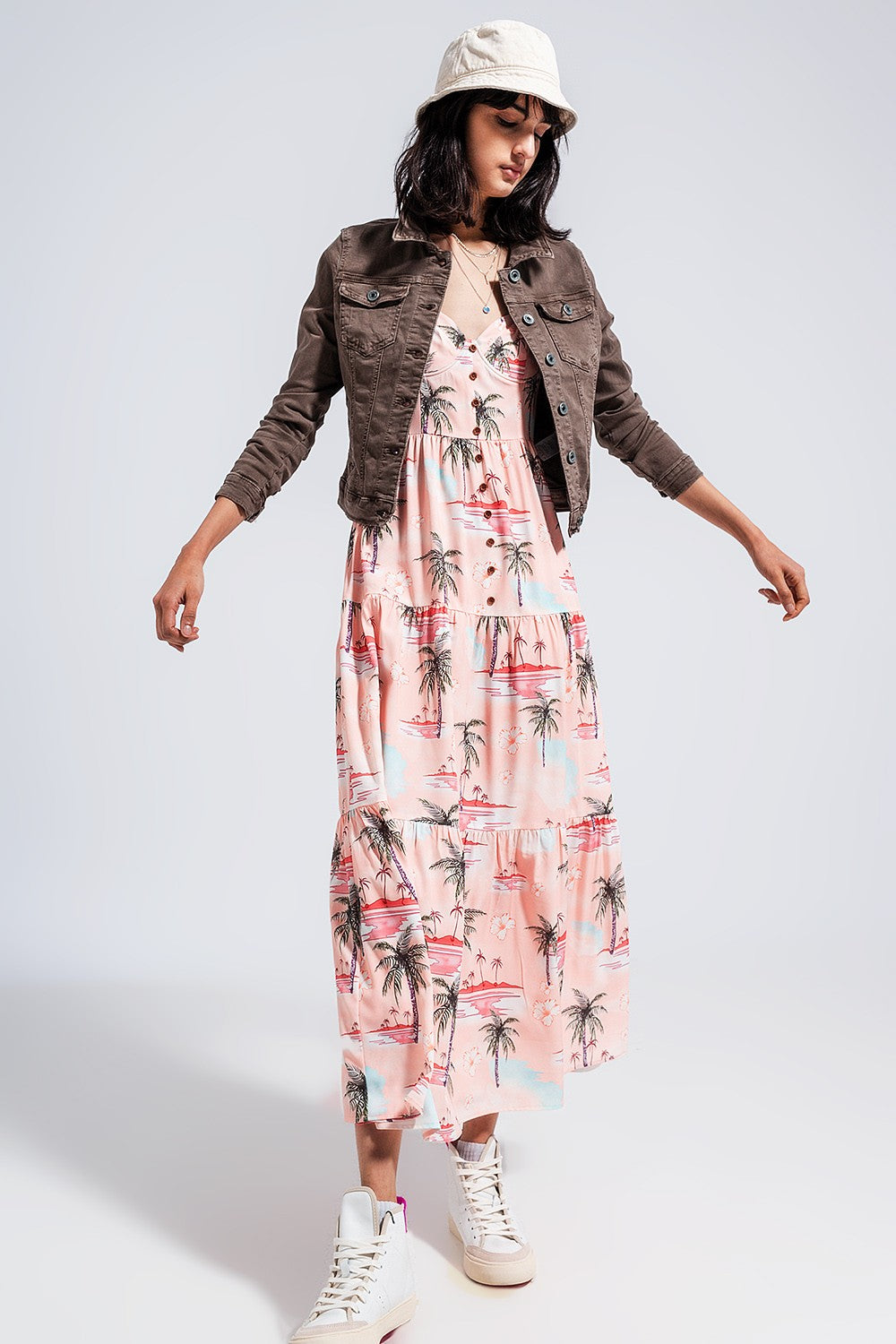 Brown Denim Jacket