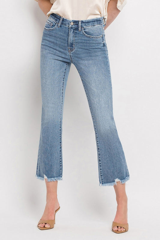 High Rise Crop Jean