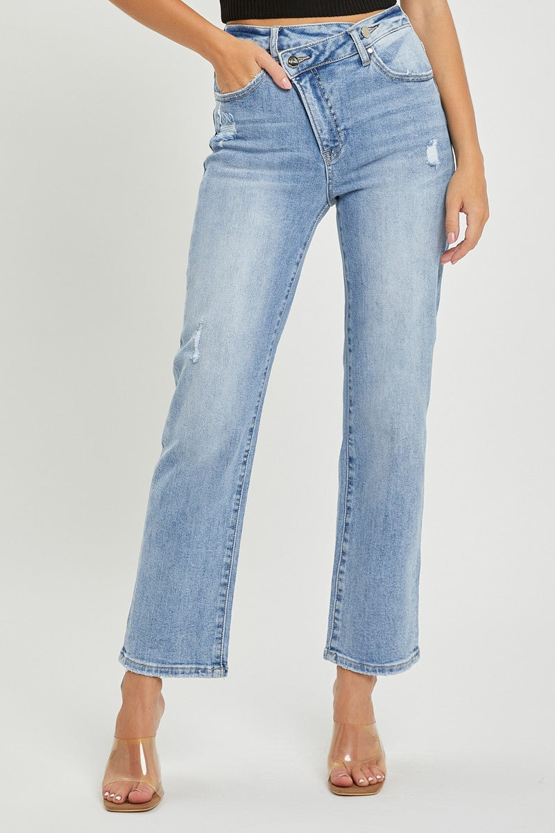 High Rise Crossover Jean