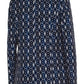 Navy Batik Blazer