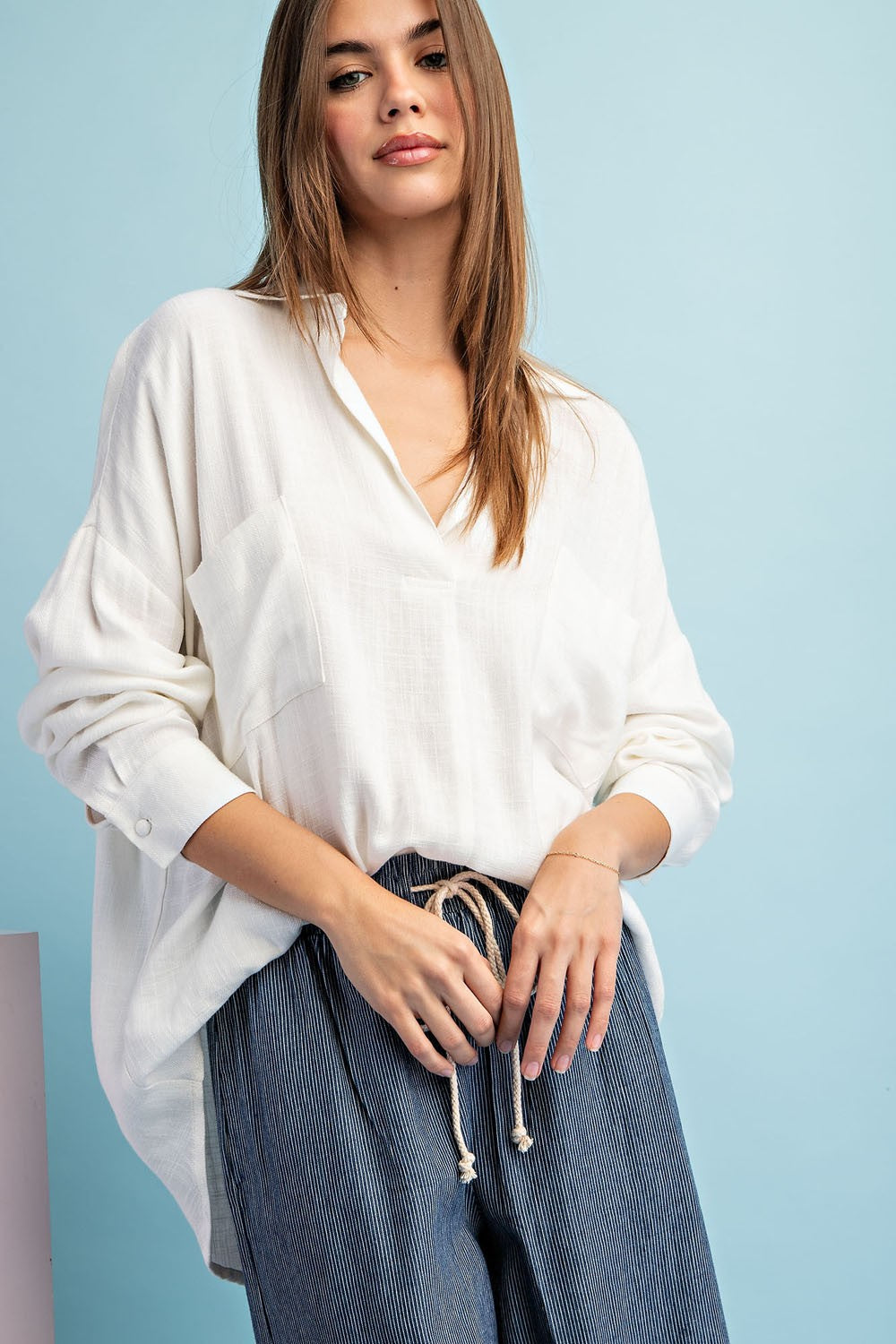 Off White Top