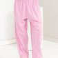 Pink Cotton Pant