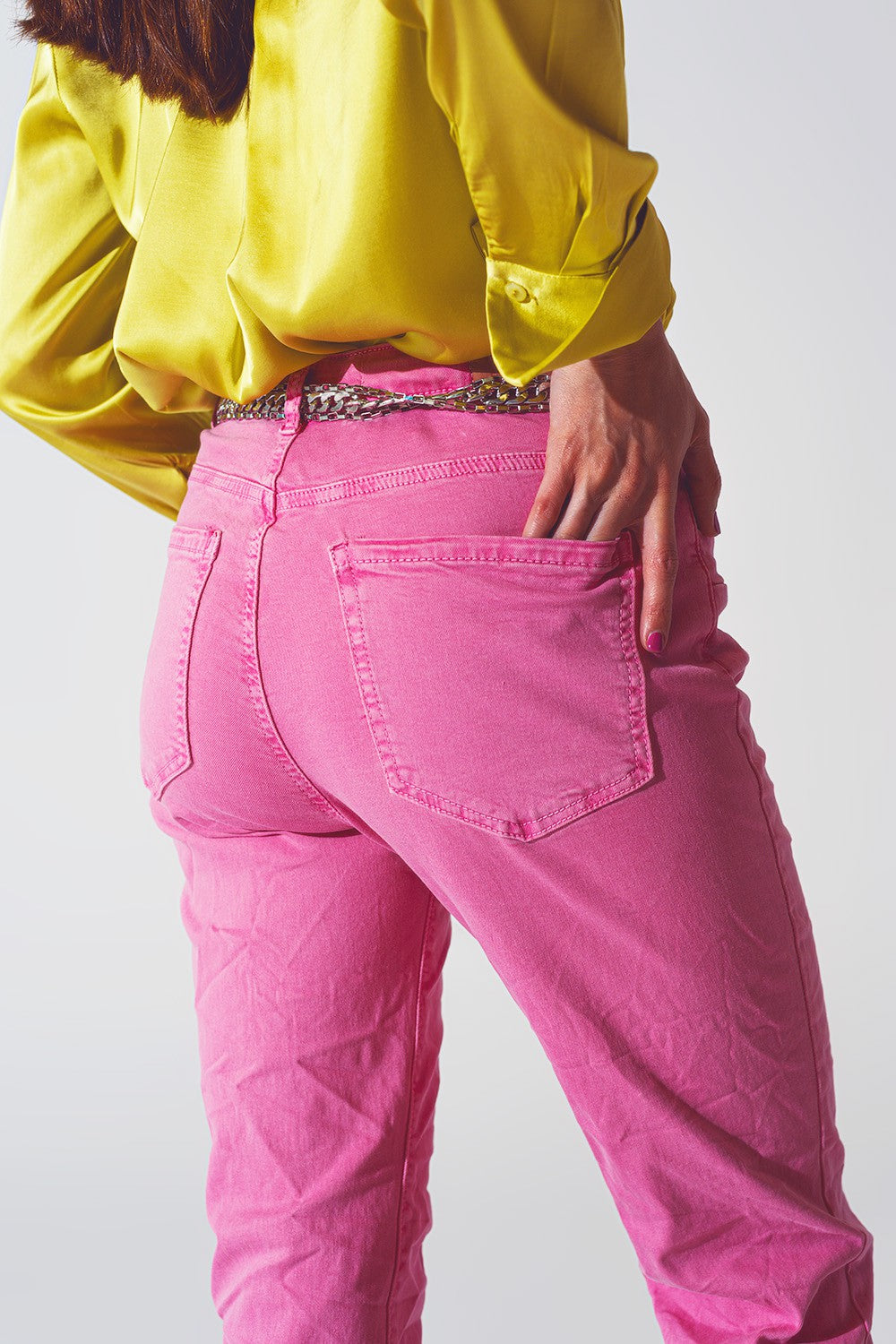 Pink Skinny Jean