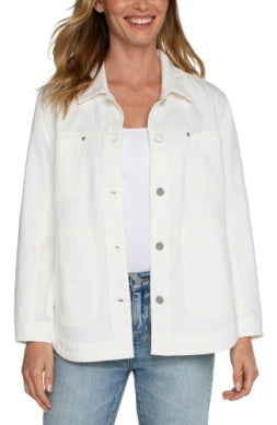 White Shirt Jacket